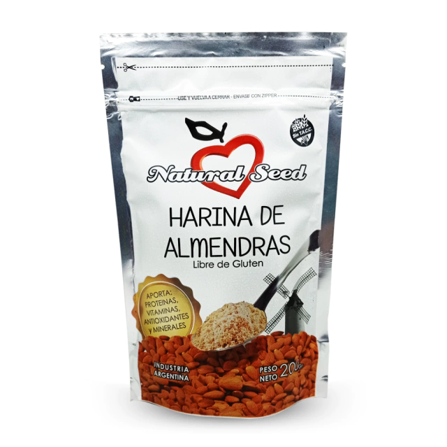Harina de almendras Natural Seed